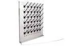 Laboratory drying peg board with pegs